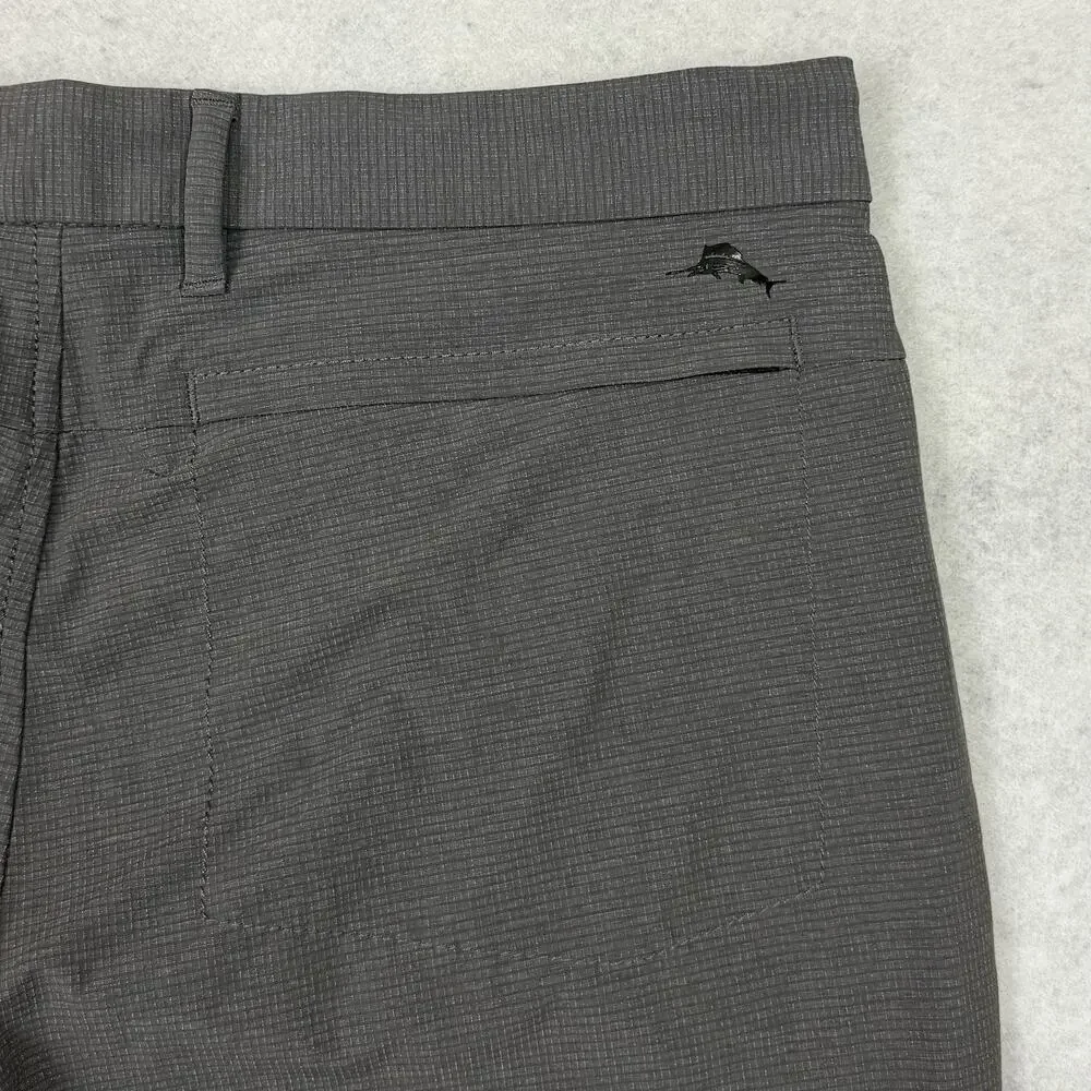 Tommy Bahama Pants Men 32x32 Gray IslandZone Stretch Golf Performance NWT